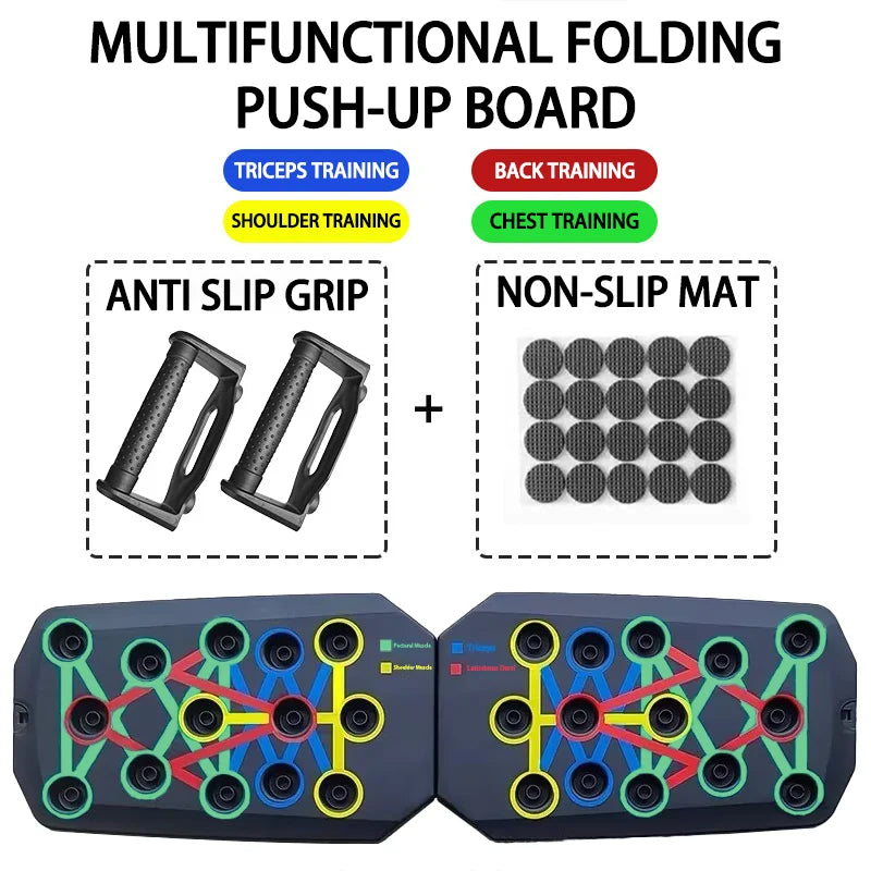 Pure Vital Portable Multifunctional Push-Up Board 