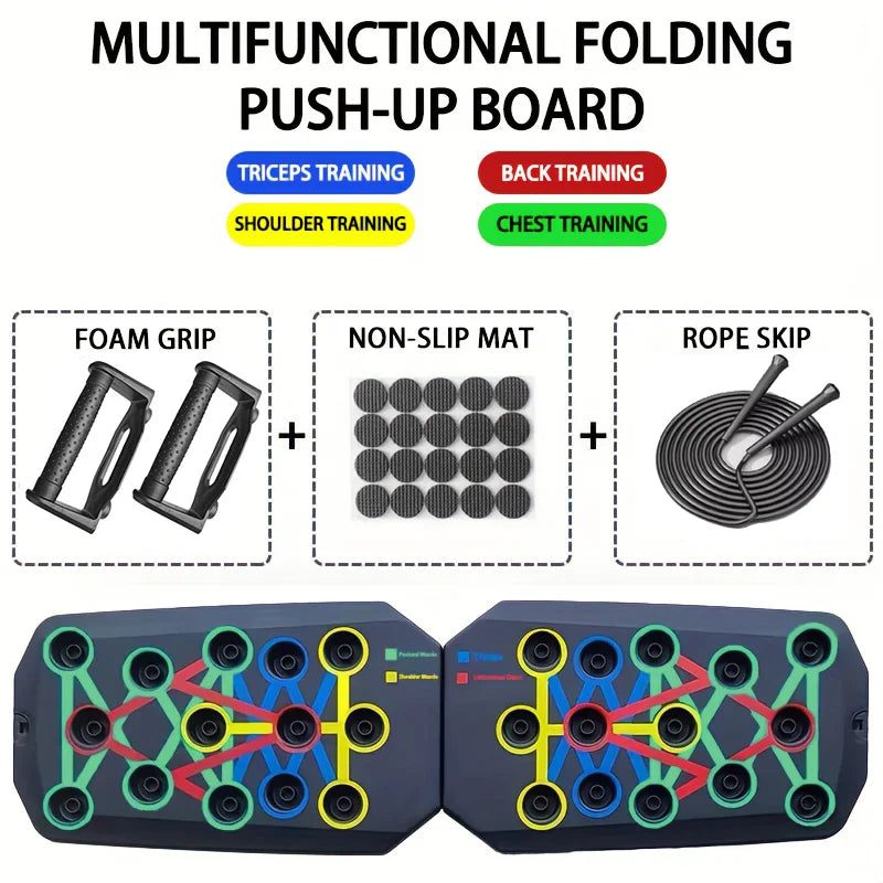 Pure Vital Portable Multifunctional Push-Up Board 