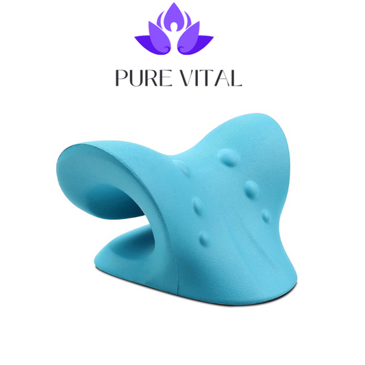 Pure Vital Neck and Shoulder Relaxer – Ergonomic Support for Pain Relief & Tension Release