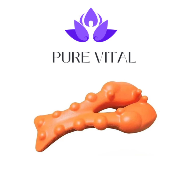 Pure Vital Trigger Point Massage Tool – Targeted Relief for Neck, Shoulder, and Back Pain